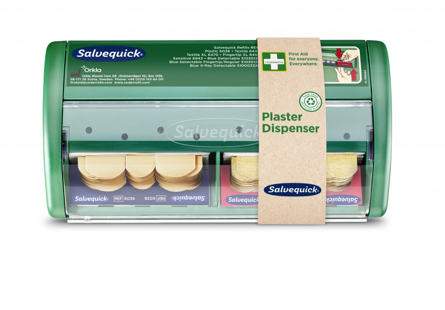 Pleistrų dozatorius Salvequick, 6036+6444 pleistrams, Cederroth