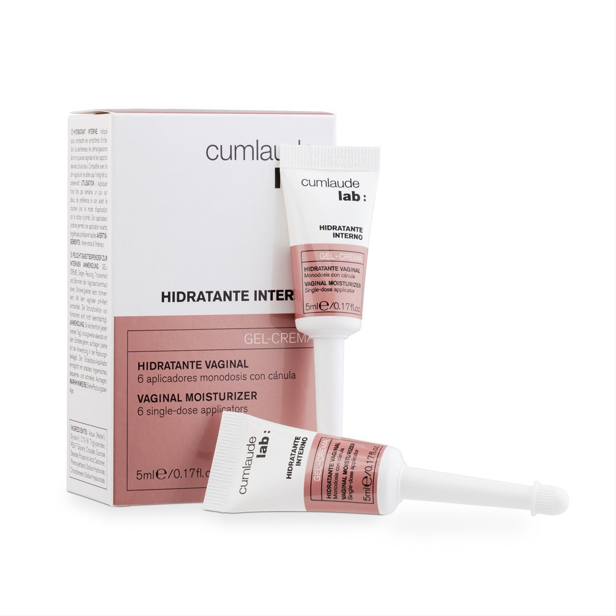 CUMLAUDE, makšties drėkinamasis kremas-gelis, N6 mono dozės x 5 ml