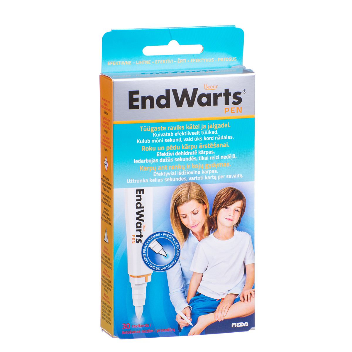 ENDWARTS PEN, pieštukinis aplikatorius karpų šalinimui, 3 ml