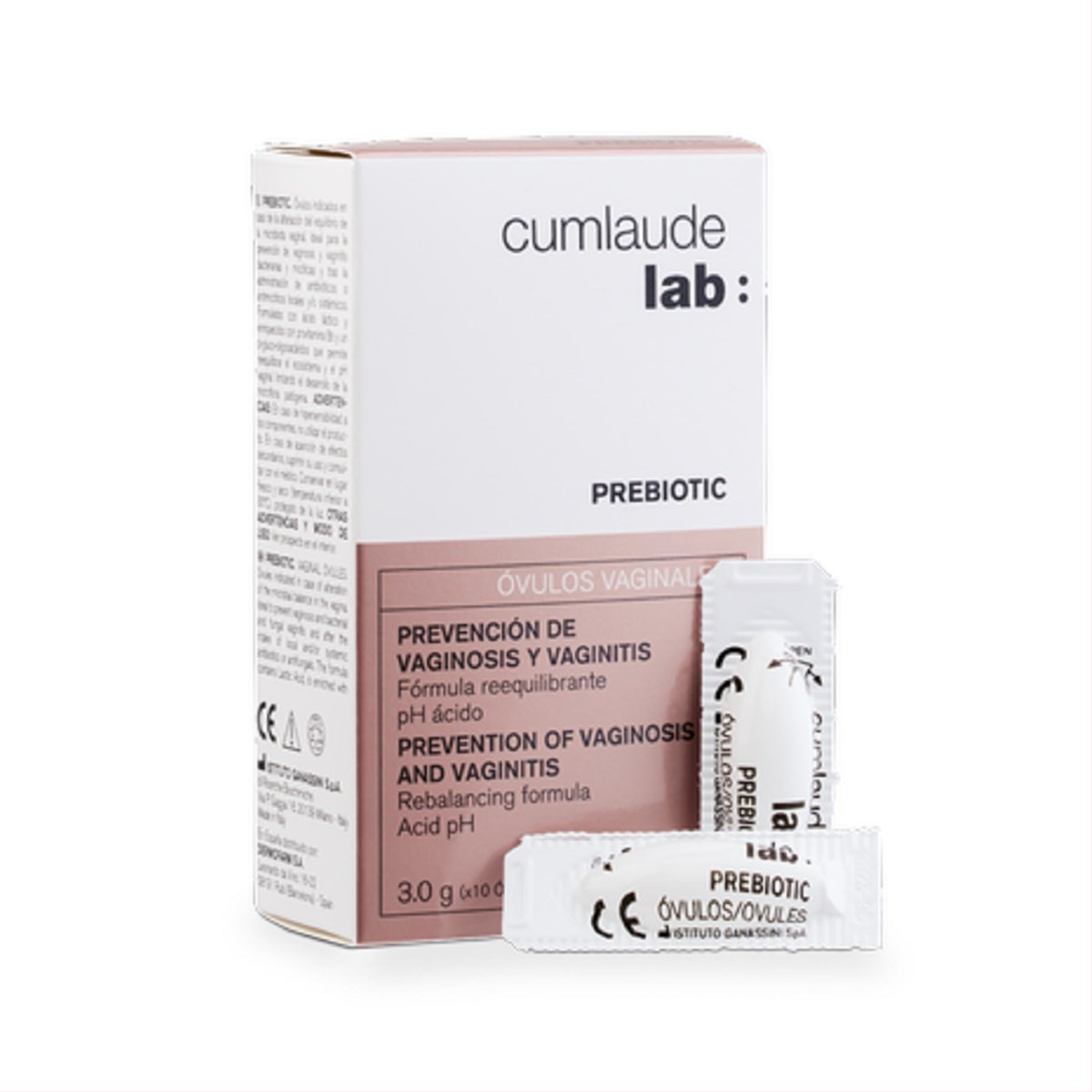 CUMLAUDE PREBIOTIC, makšties ovulės, 10 vnt.