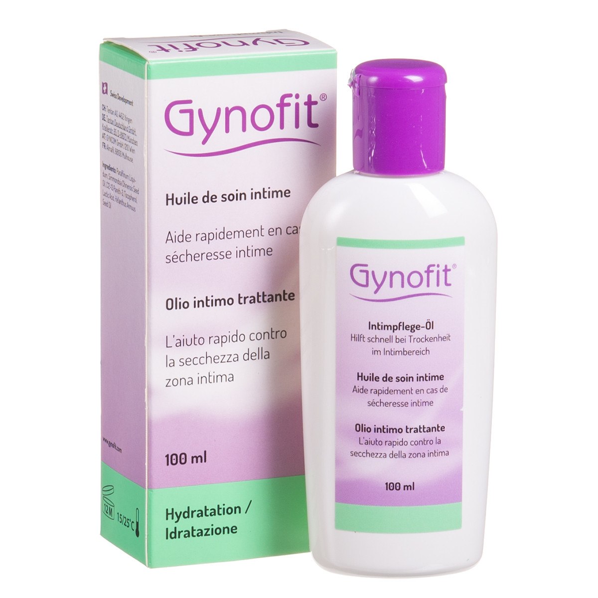 GYNOFIT, intymios higienos aliejus, 100 ml