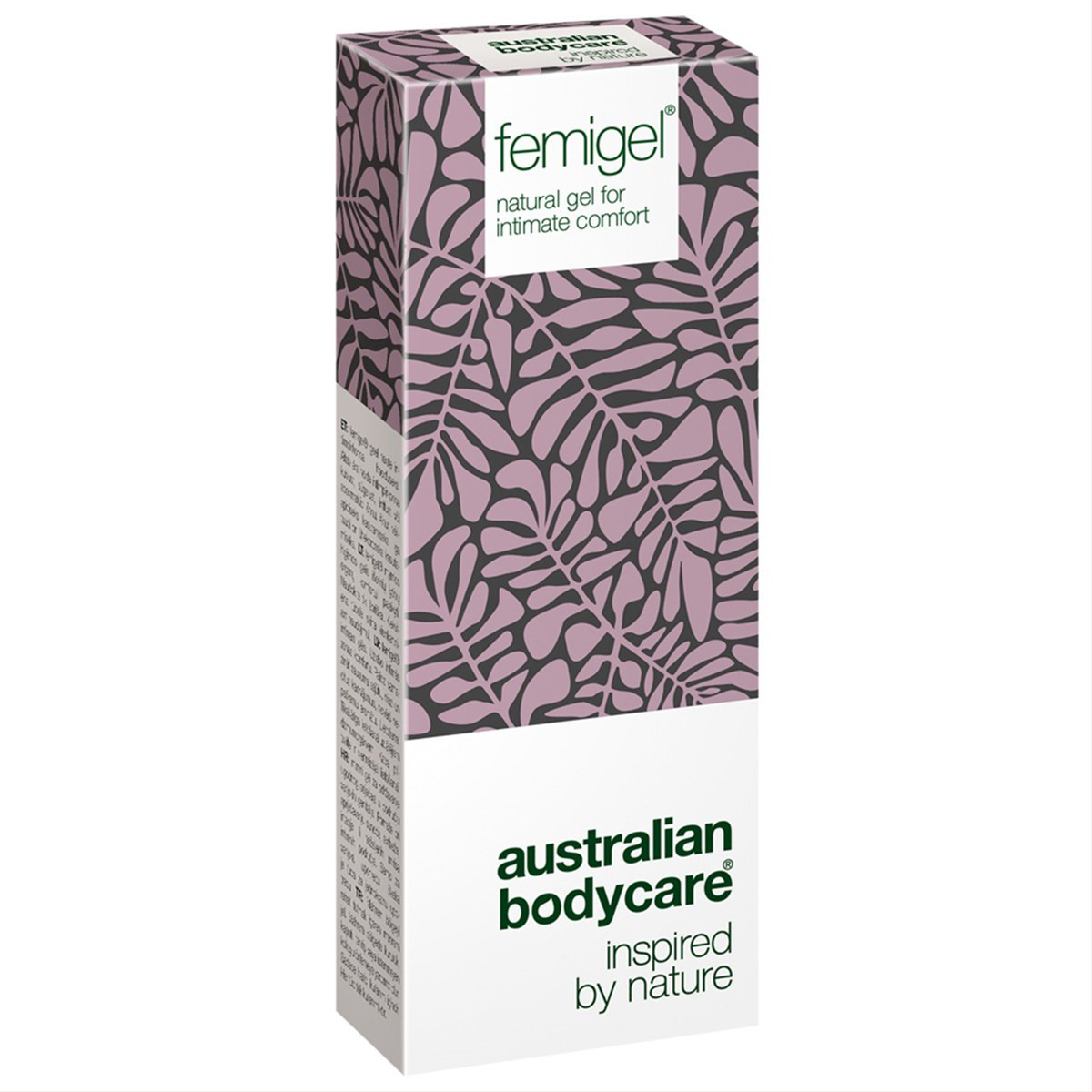 AUSTRALIAN BODYCARE FEMIGEL, natūralus gelis intymiam išorinių moters lytinių organų komfortui palaikyti, 5 x 7 ml, 5 vnt.