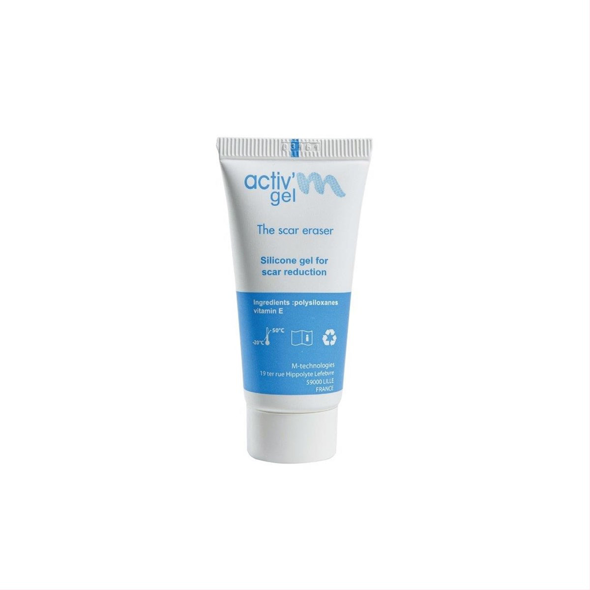 ACTIV M GEL, silikoninis gelis randų priežiūrai su vitaminu E, 20 g