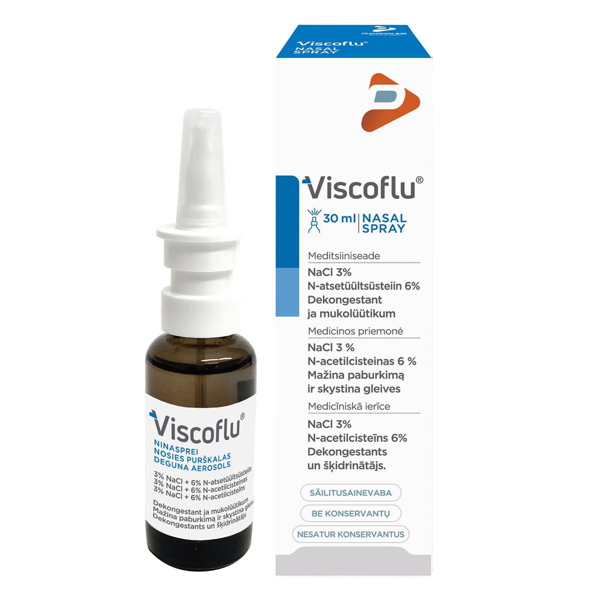 VISCOFLU, nosies purškalas, 30 ml