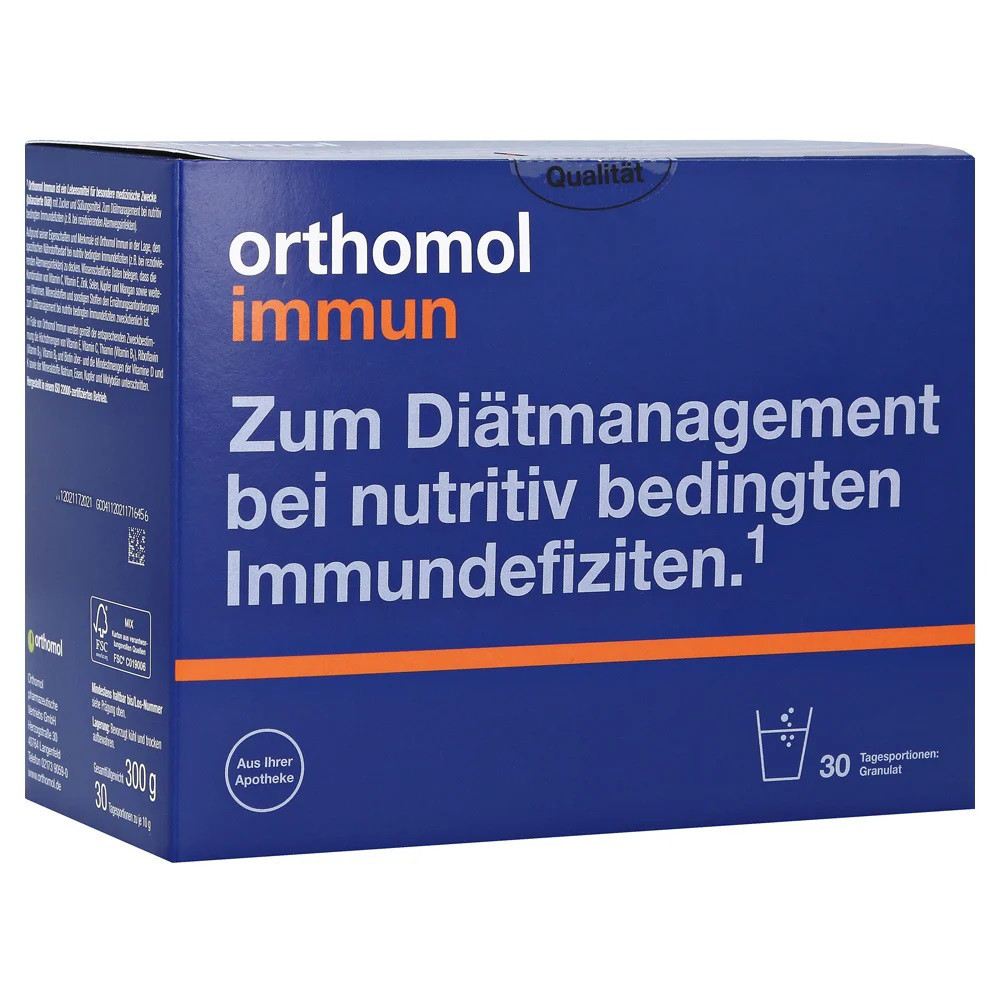 ORTHOMOL IMMUN, granulės, 30 porcijų