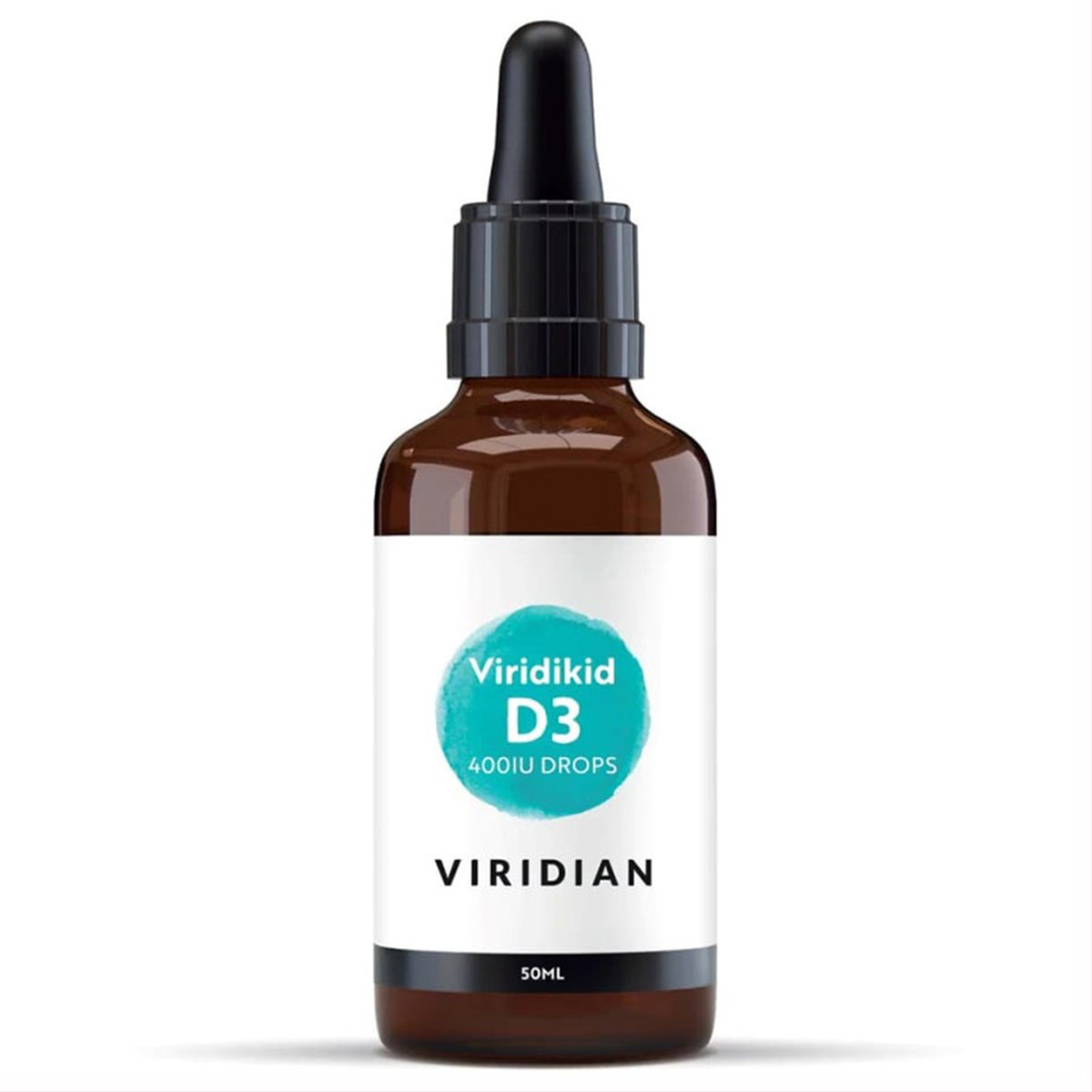 VIRIDIAN VIRIDKID VITAMIN D, skystas vitaminas D, 400IU, 30 ml