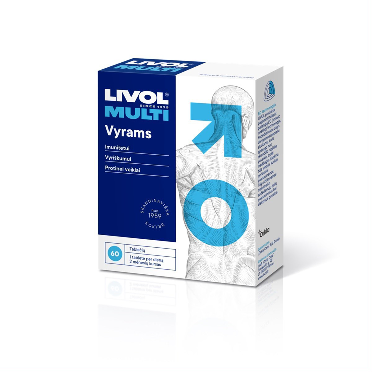 LIVOL MULTI VYRAMS, 60 tablečių