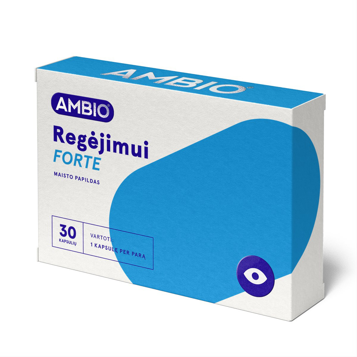 AMBIO REGĖJIMUI FORTE (35 mg liuteino),  30 kapsulių
