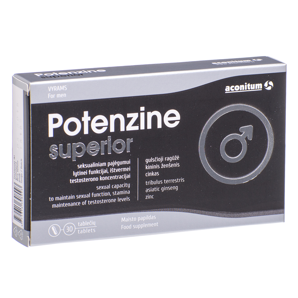 POTENZINE SUPERIOR, 30 tablečių