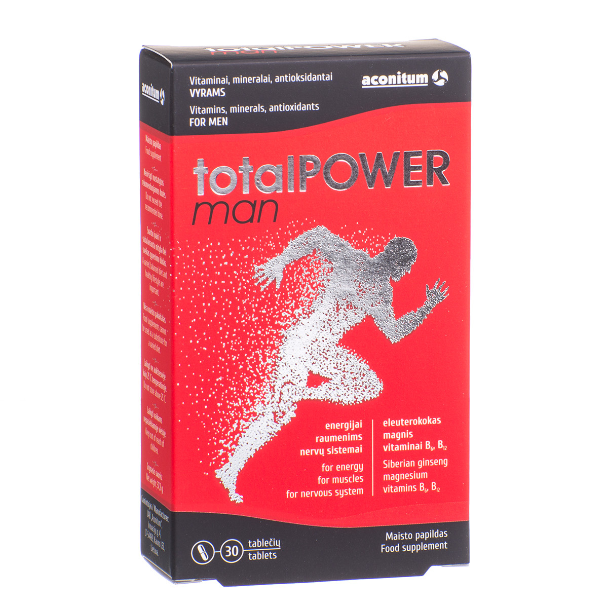 TOTALPOWER MAN, 30 tablečių