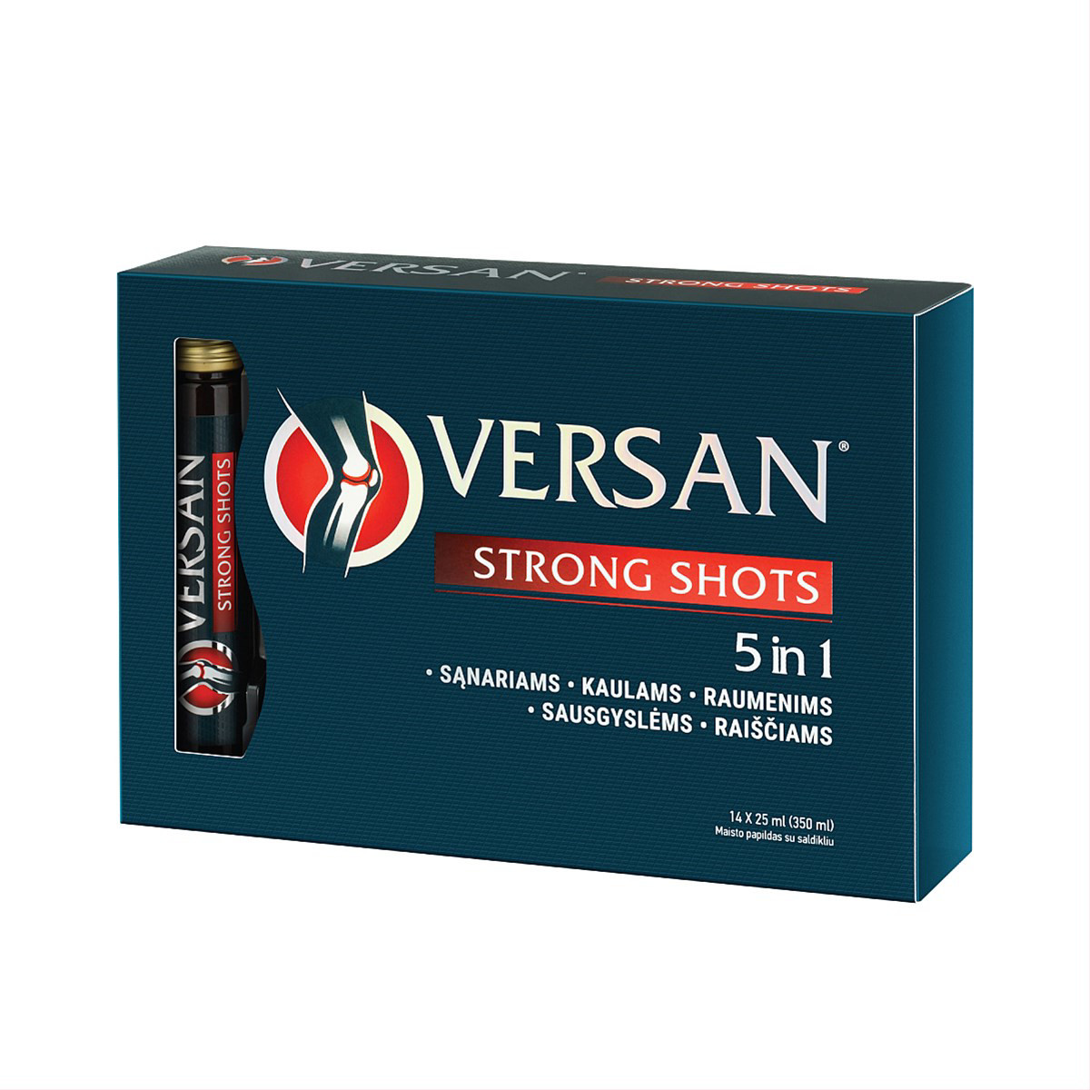 VERSAN STRONG SHOTS 5 IN 1, judėjimo sistemai, 25 ml,  N14