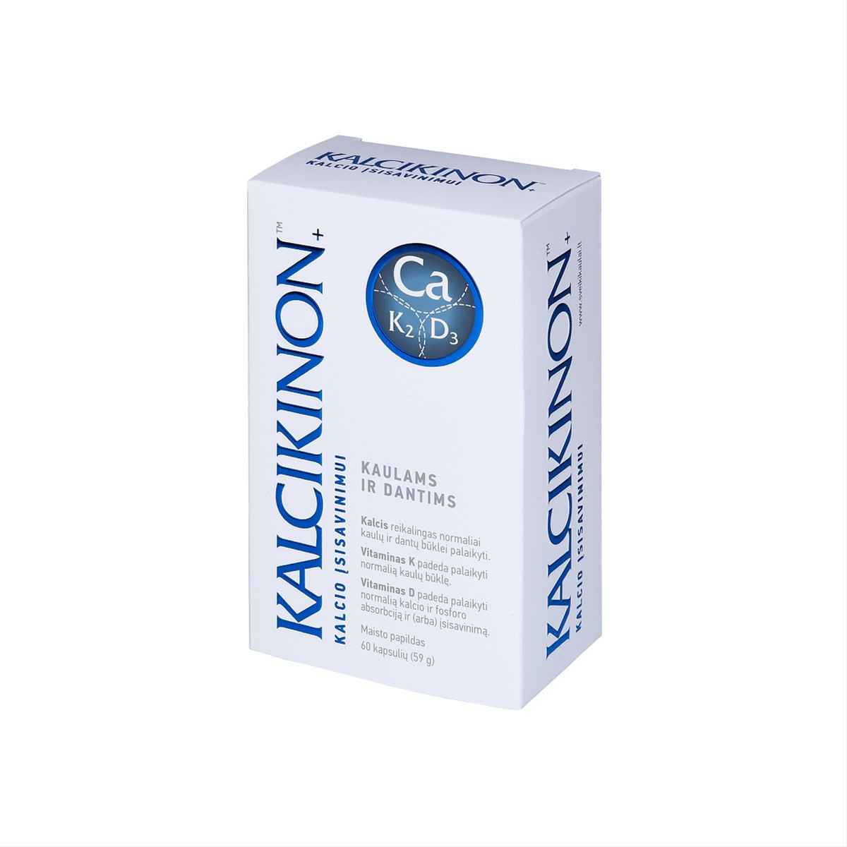 KALCIKINON+, 60 kapsulių