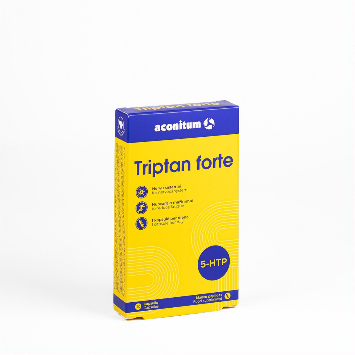 TRIPTAN FORTE, 150 mg, 30 kapsulių