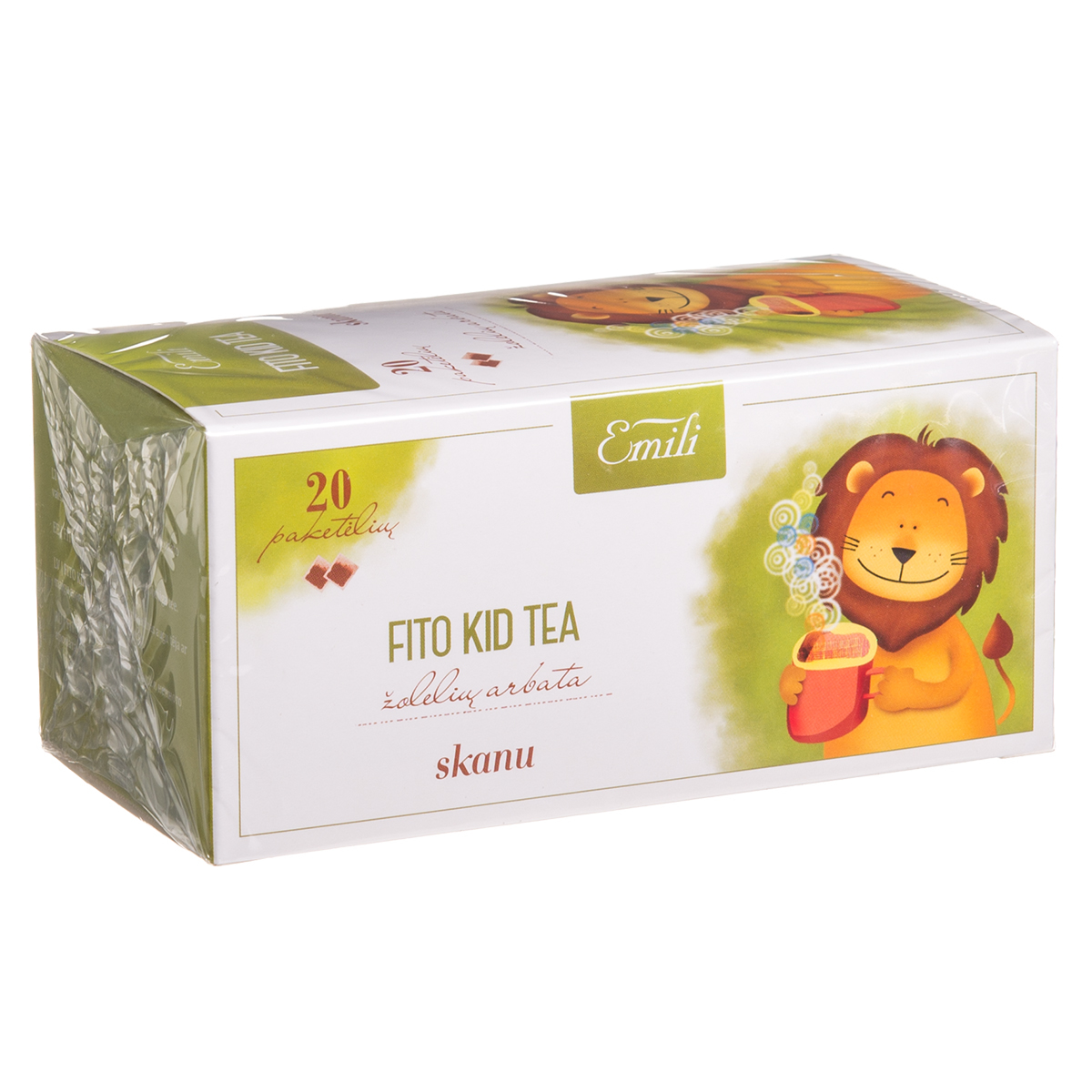 EMILI FITO KID TEA, žolelių arbata, 1,5 g, 20 vnt.