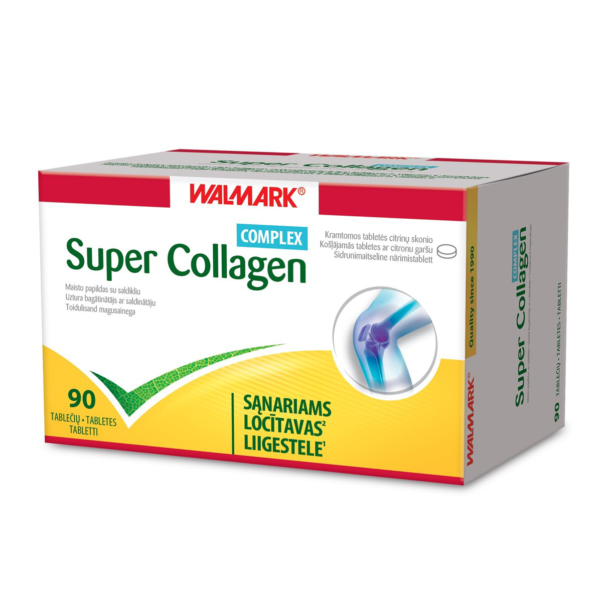 SUPER COLLAGEN COMPLEX, 90 tablečių
