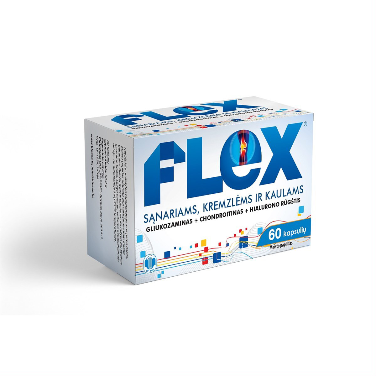 FLEX, 60 kapsulių