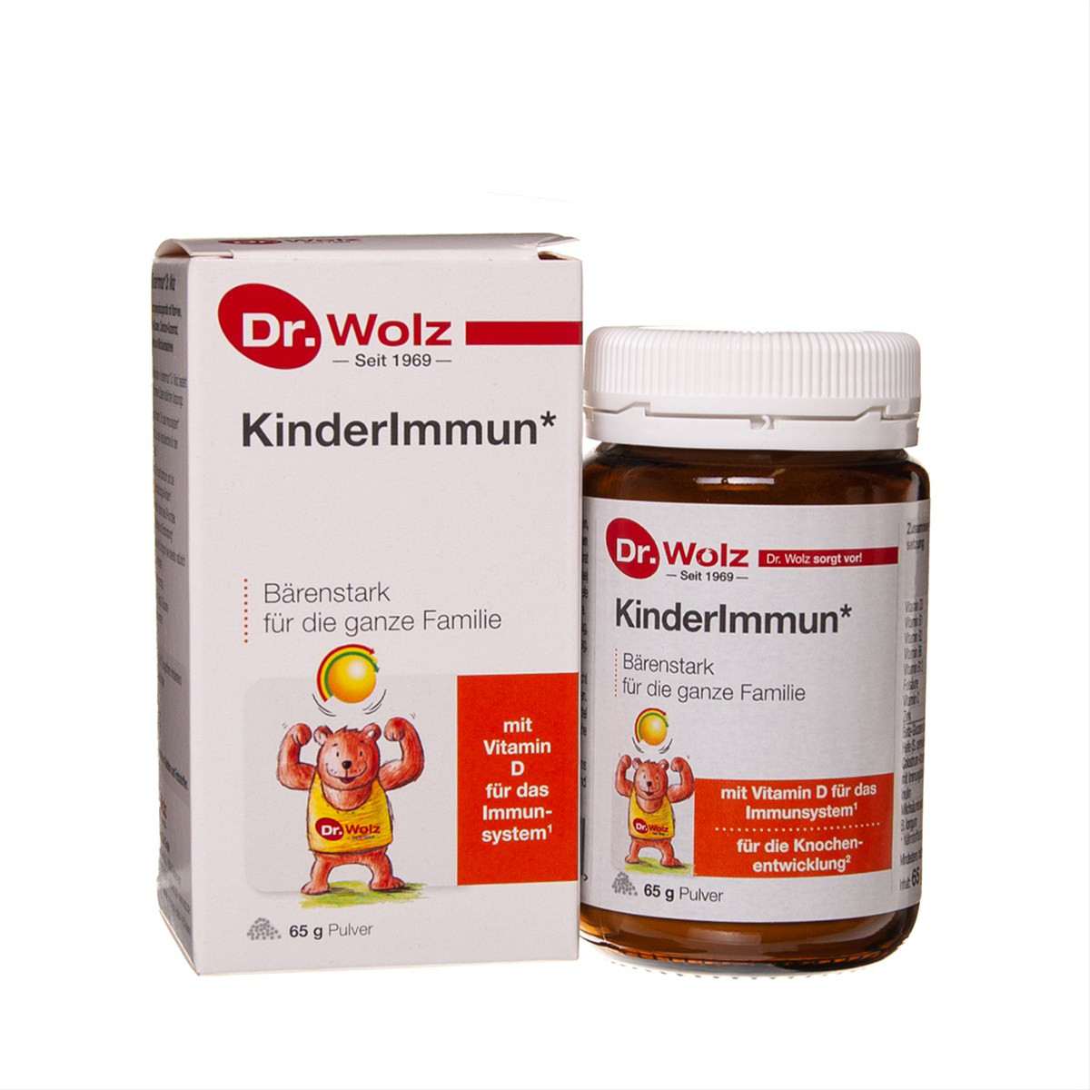 DR. WOLZ KINDERIMMUN, milteliai, 65 g