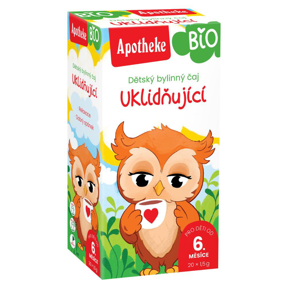 APOTHEKE BIO „Saldžių sapnų“ žolelių arbata vaikams nuo 6 mėnesių, 1,5g N20