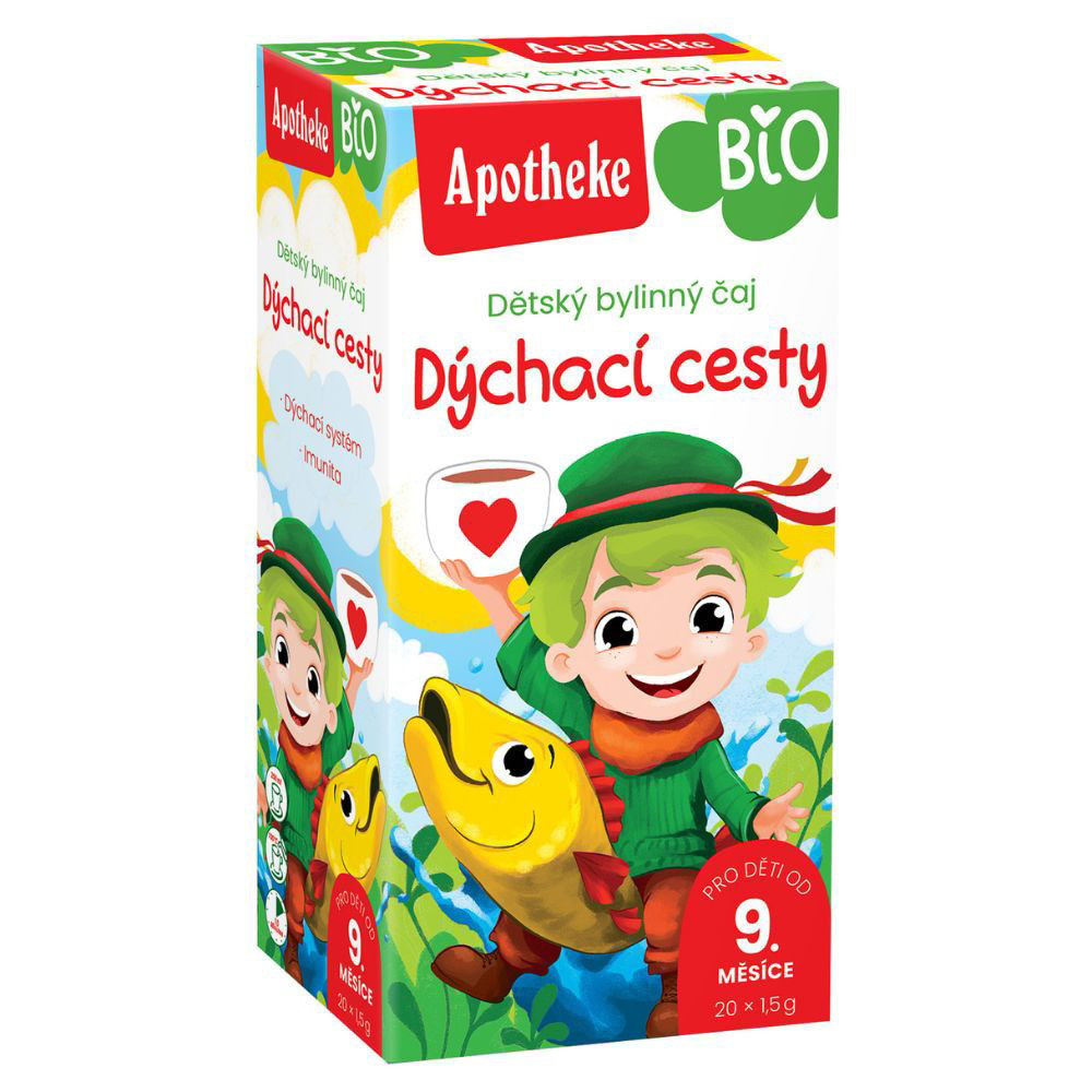 APOTHEKE BIO „Šaltuko“ žolelių arbata vaikams nuo 9 mėnesių, 1,5g N20