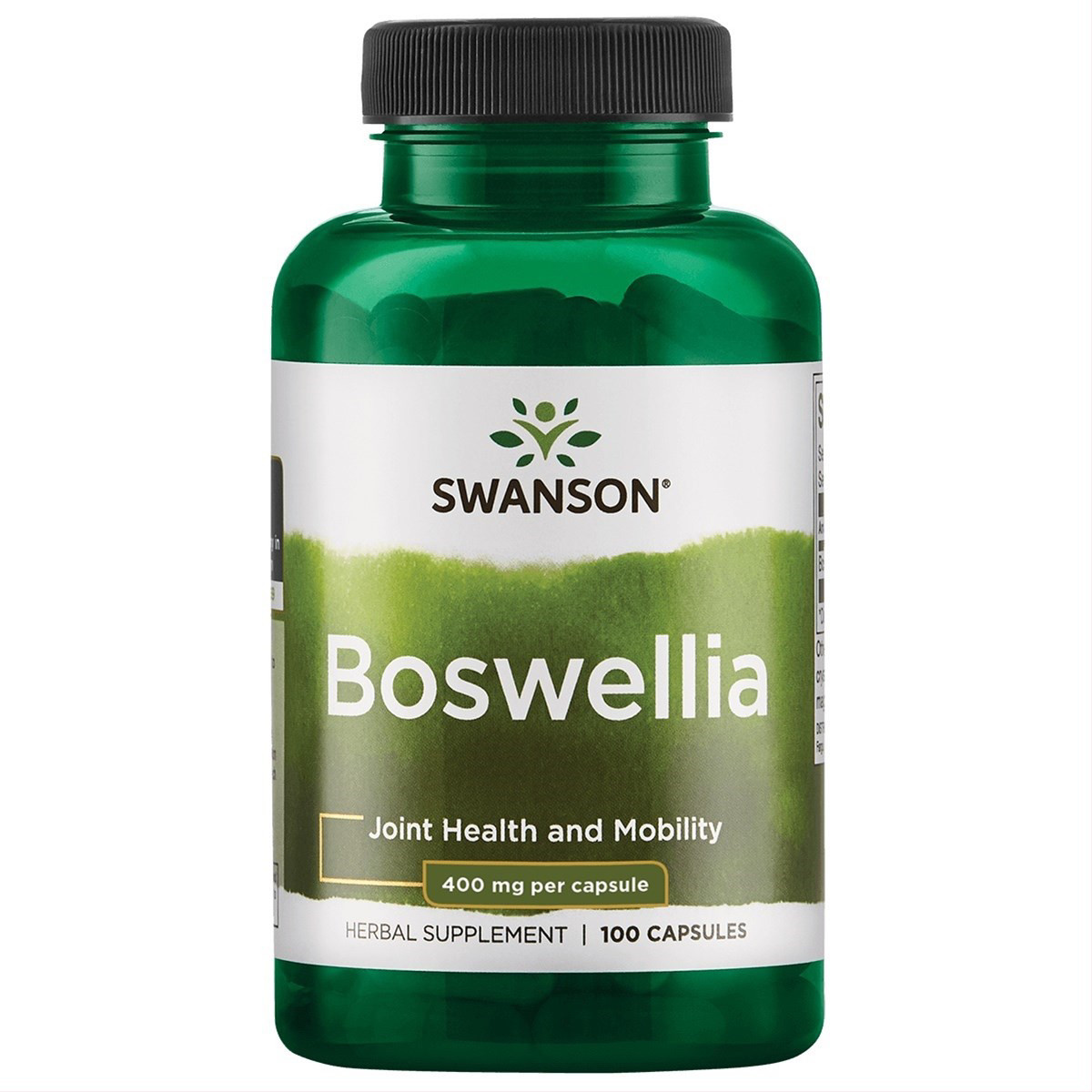 SWANSON BOSVELIA, 400 mg, 100 kapsulių
