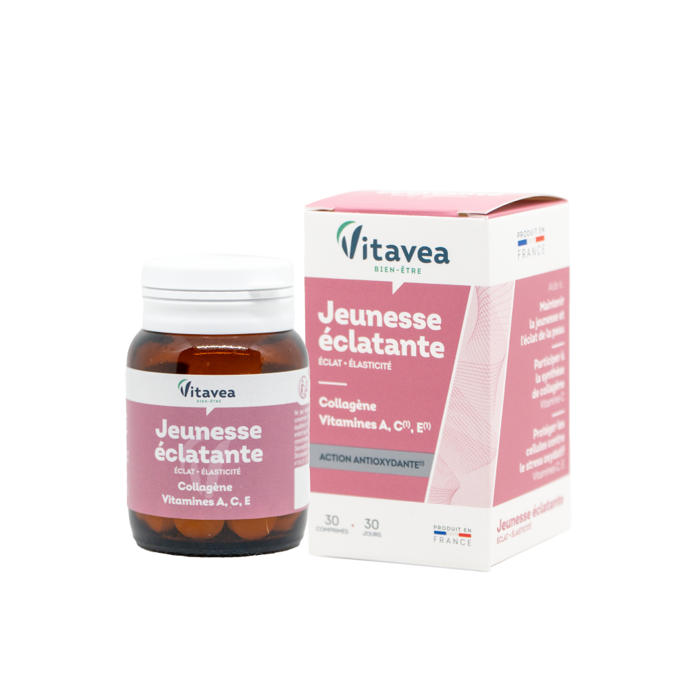 VITAVEA Elastinga ir švytinti oda, 30  tablečių
