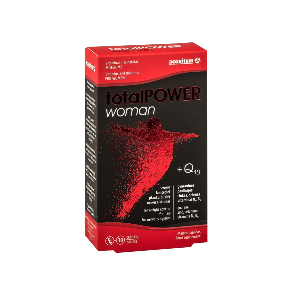 TOTALPOWER WOMAN, 30 tablečių
