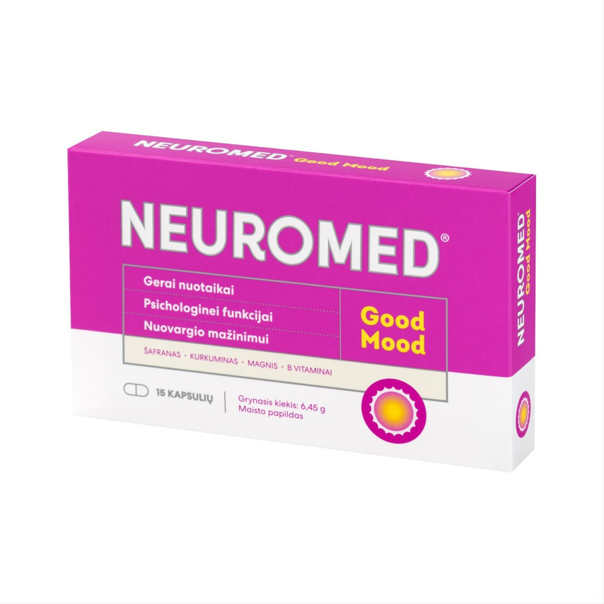 NEUROMED GOOD MOOD, 15 kapsulių