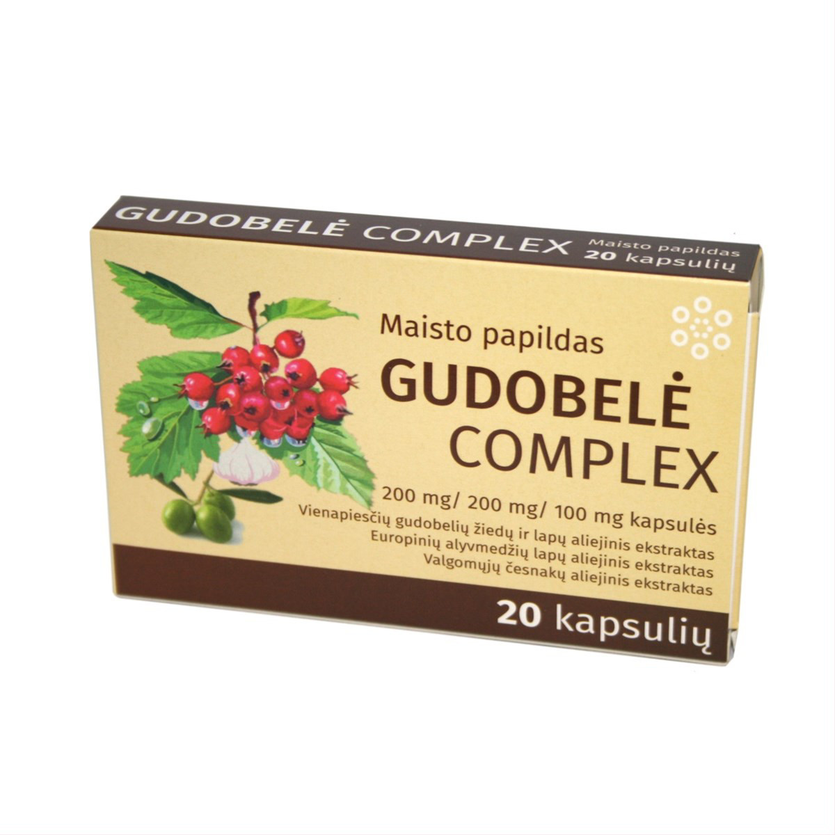 Gudobelė Complex, kapsulės, N20
