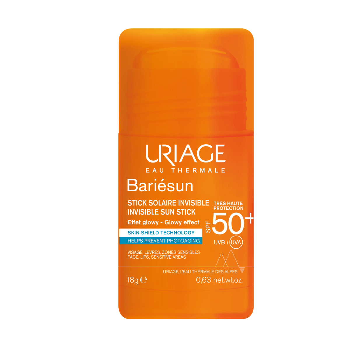 URIAGE BARIESUN INVISIBLE, apsauginis pieštukas, SPF50+, 18g