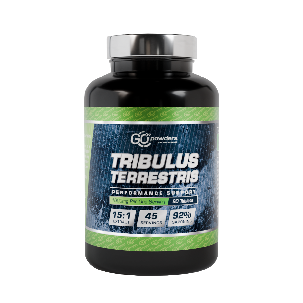 GO POWDERS Tribulus Terrestris (500 mg 90 tablečių)