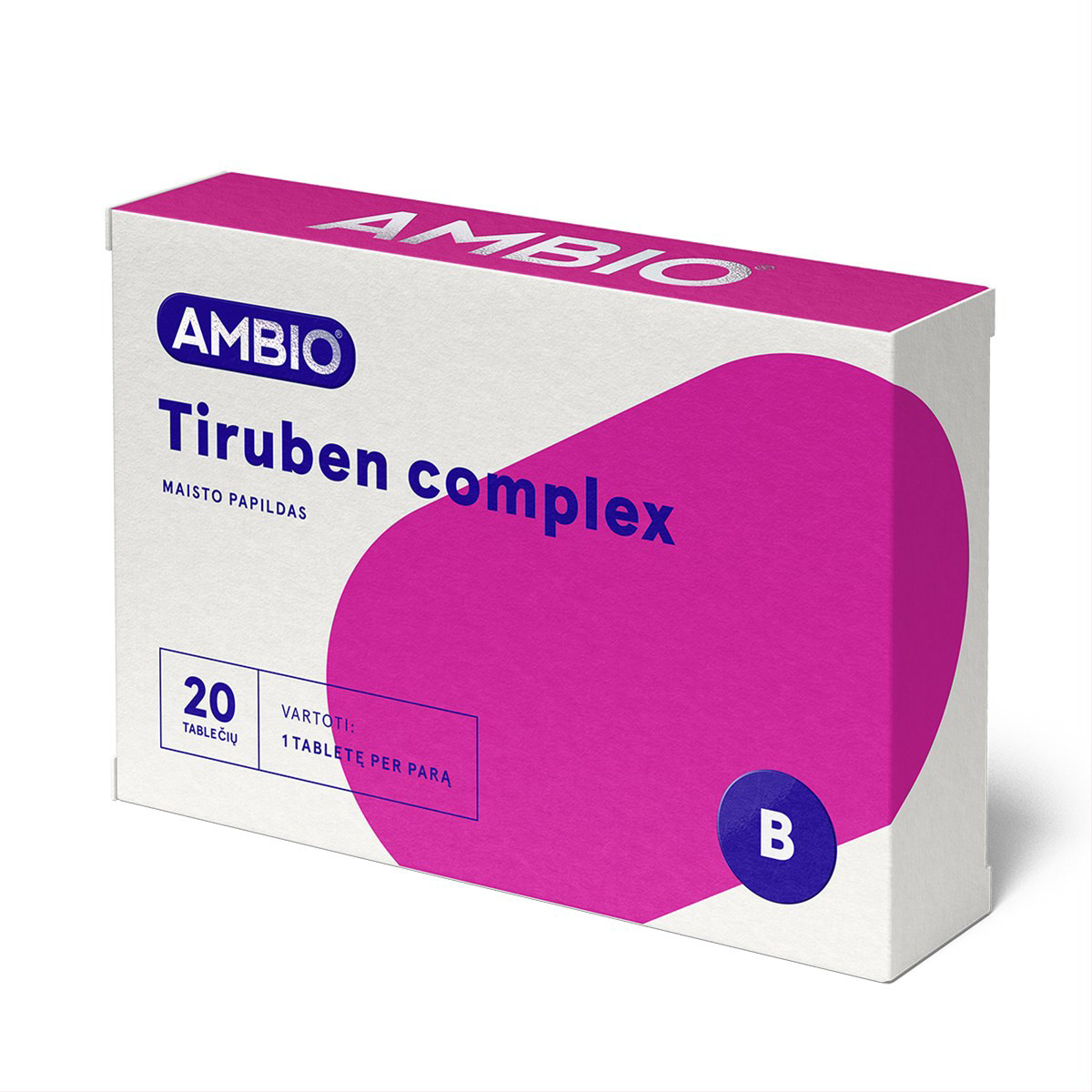 AMBIO TIRUBEN COMPLEX, 20 tablečių