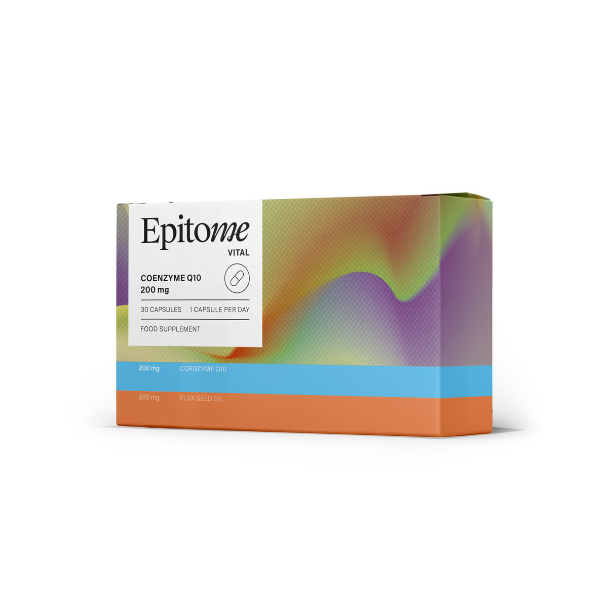EPITOME VITAL COENZYME Q10 200mg, 30 minkštųjų kapsulių