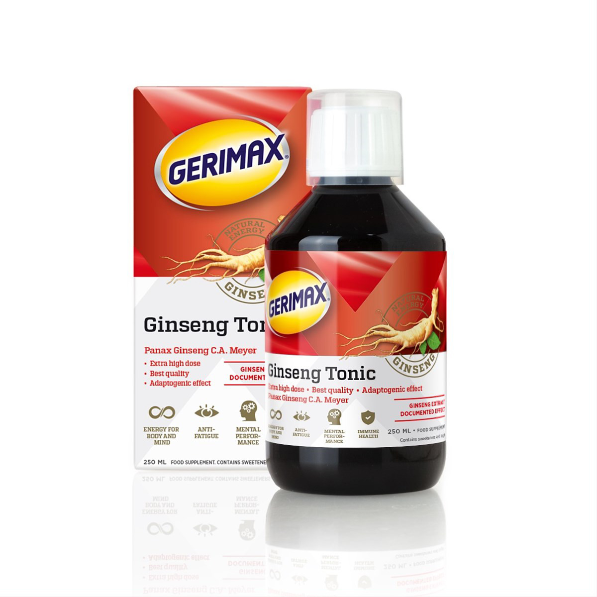 GERIMAX GINSENG TONIC, 250 ml