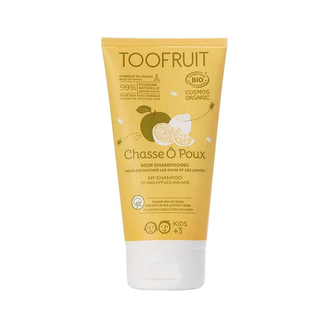 TOOFRUIT Šampūnas nuo utėlių “Chasse Ô Poux”, nuo 3 metų, 150 ml.