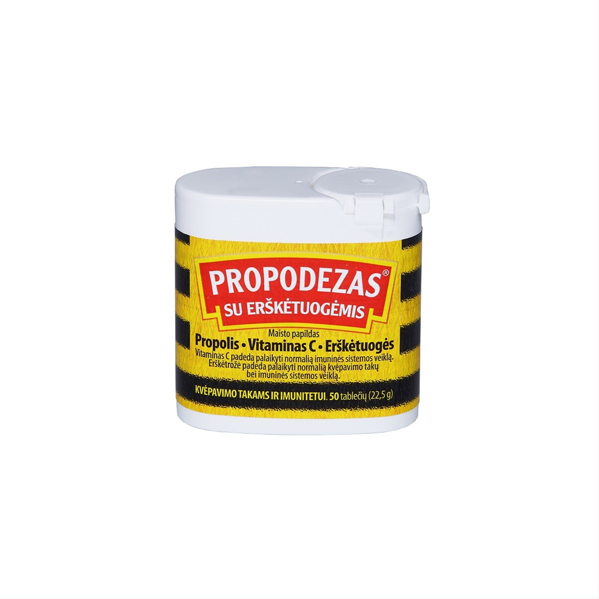 PROPODEZAS SU ERŠKĖTUOGĖMIS, 50 tablečių