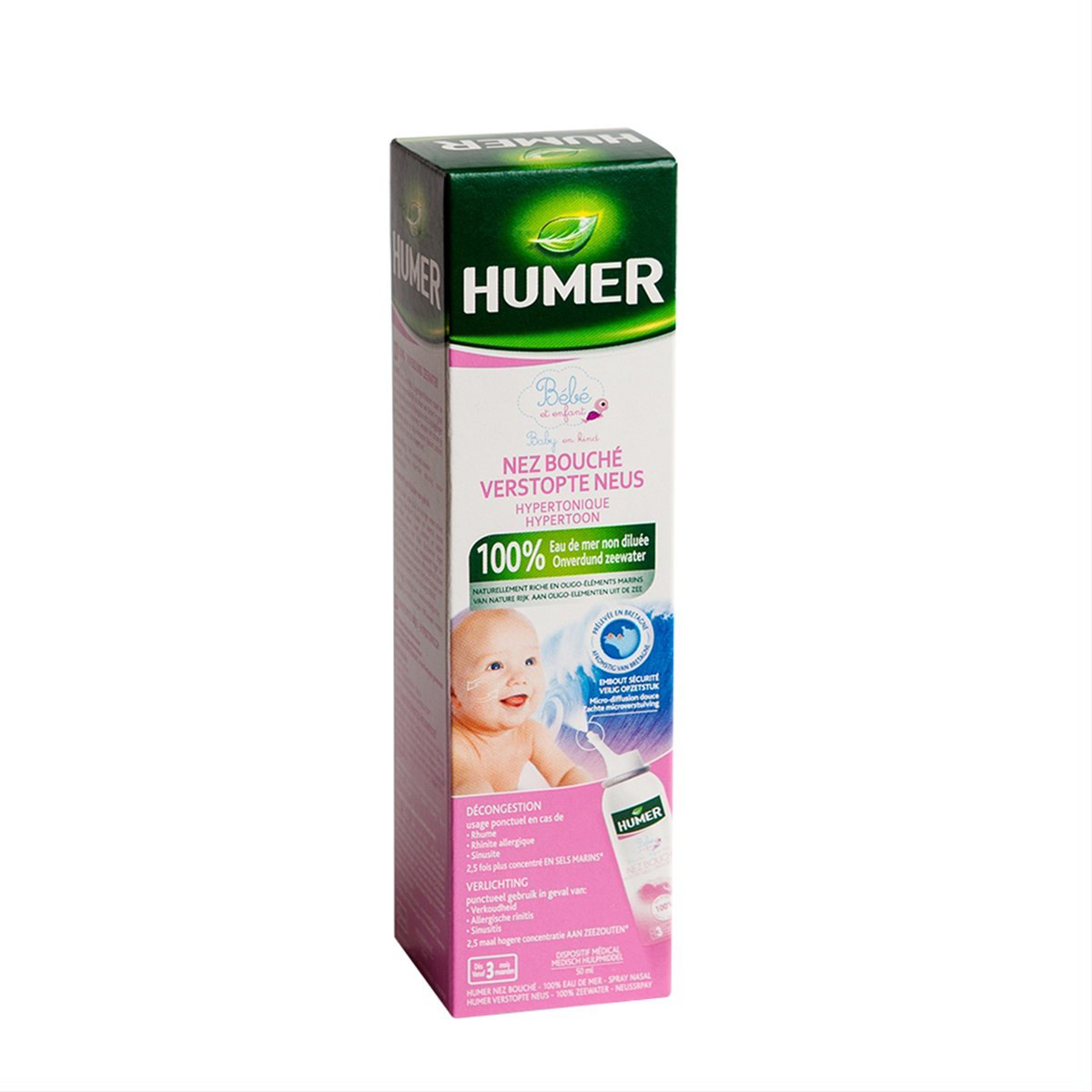 HUMER INFANT, purškalas, 150 ml