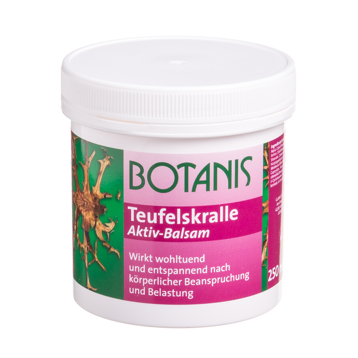 BOTANIS, velnio letenėlių (Dewil's claw) balzamas sąnariams, 250 ml