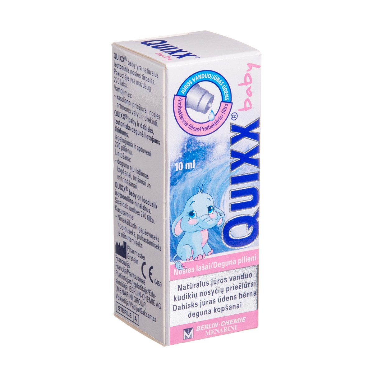 QUIXX BABY, nosies lašai, 10 ml