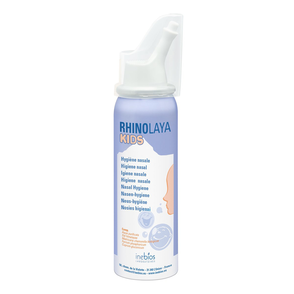 RHINOLAYA KIDS, nosies purškalas kūdikiams, 50 ml