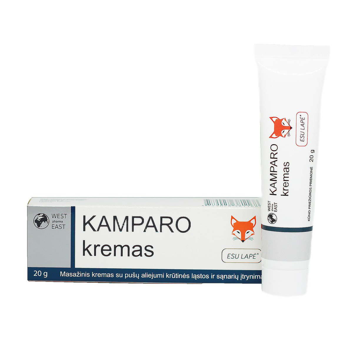 ESU LAPĖ, kamparo kremas, 20 g