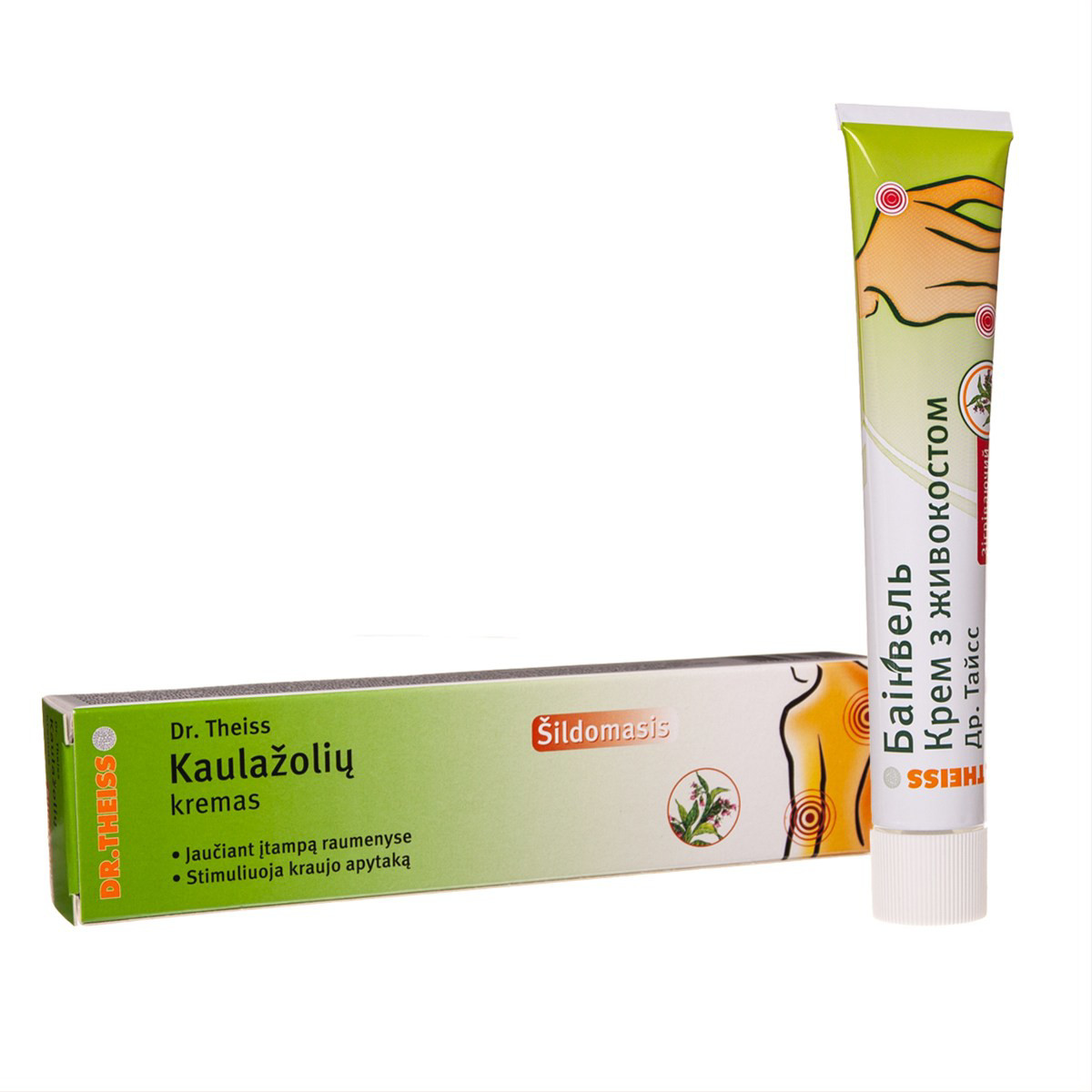 DR. THEISS KAULAŽOLIŲ ŠILDOMASIS KREMAS, 50 g