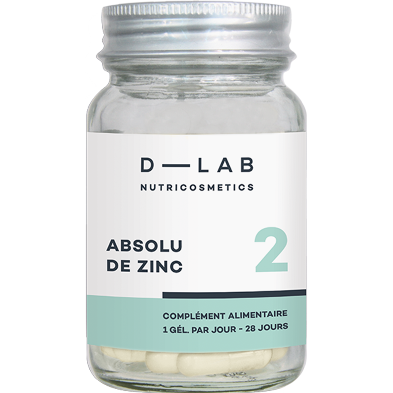 D-LAB - Maisto papildas, cinkas 28 kapsulės