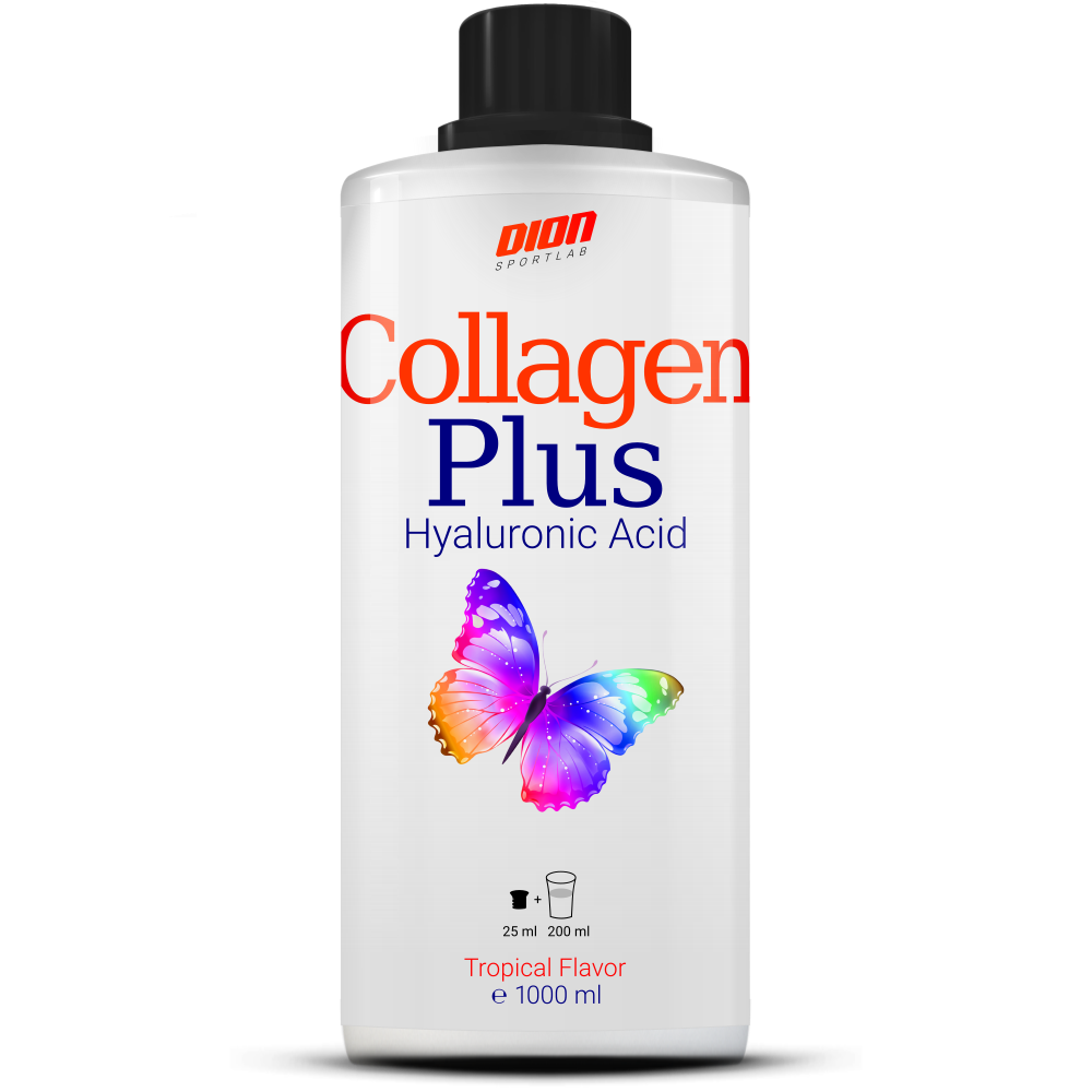 DION SPORTLAB COLLAGEN Plus, Tropikų  sk., 1000 ml