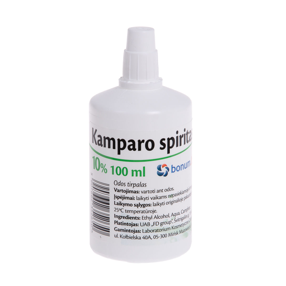 KAMPARO SPIRITAS 10%, 100 ml