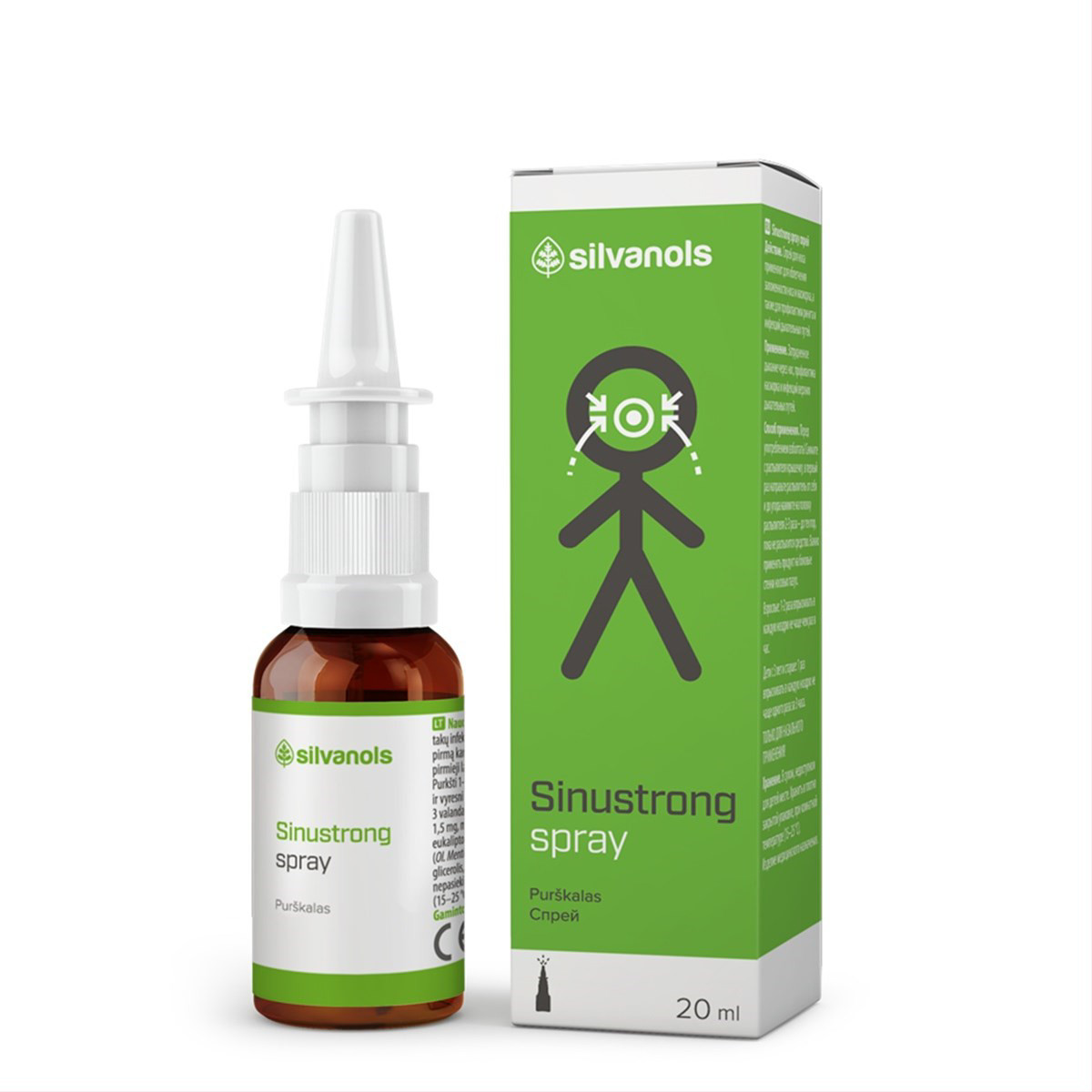 SINUSTRONG SPRAY, purškalas, 20 ml