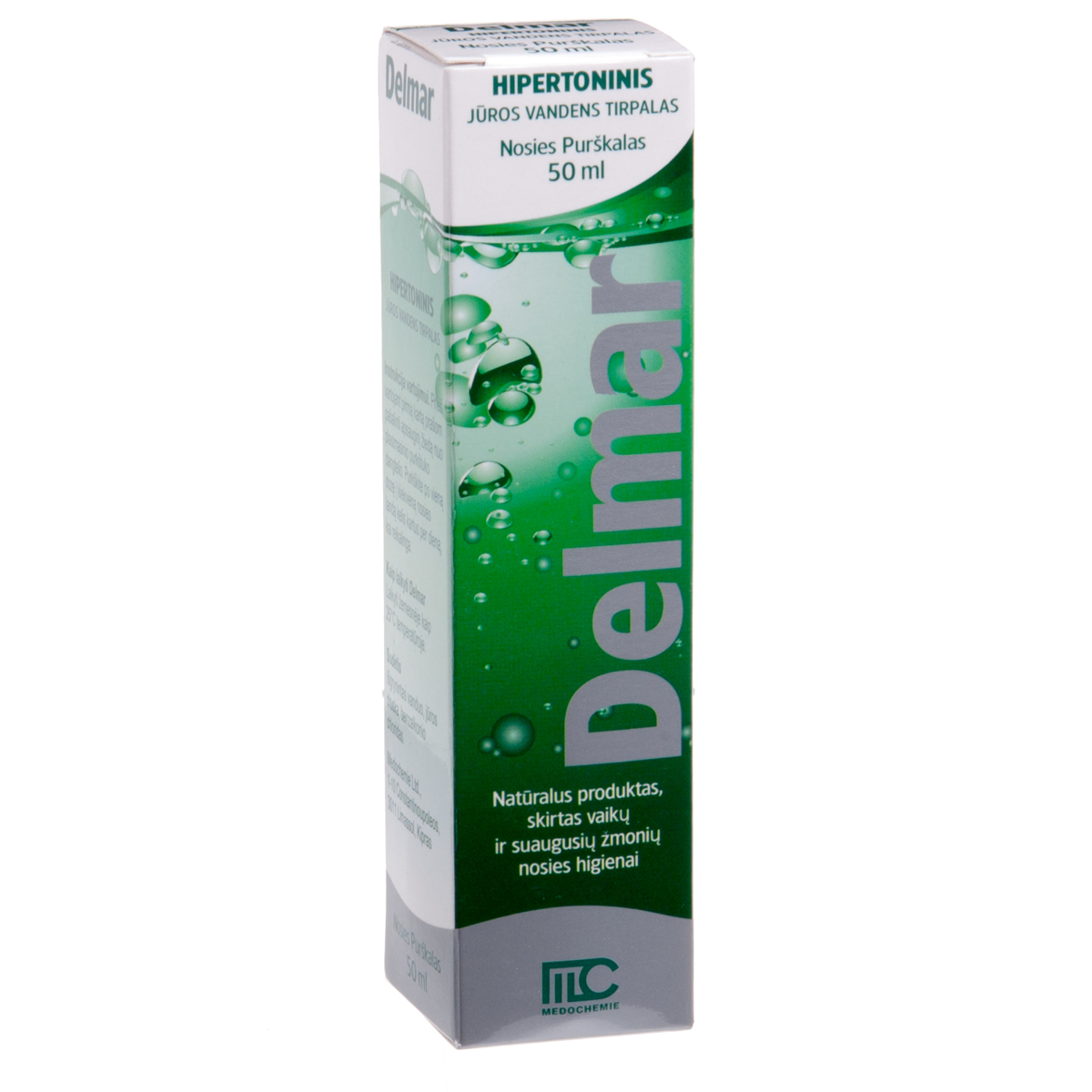 DELMAR, hipertoninis nosies purškalas, 50 ml
