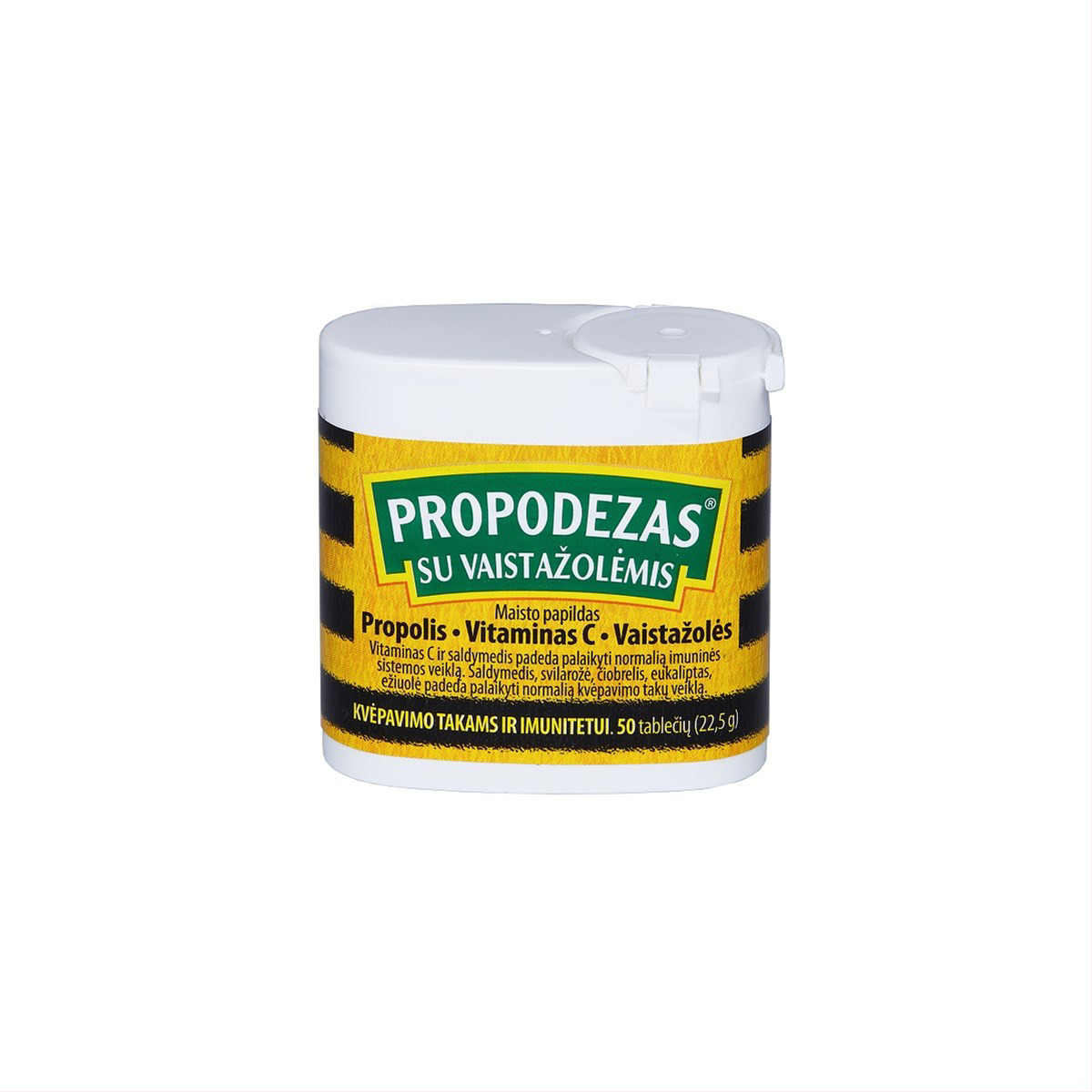 PROPODEZAS SU VAISTAŽOLĖMIS, 50 tablečių