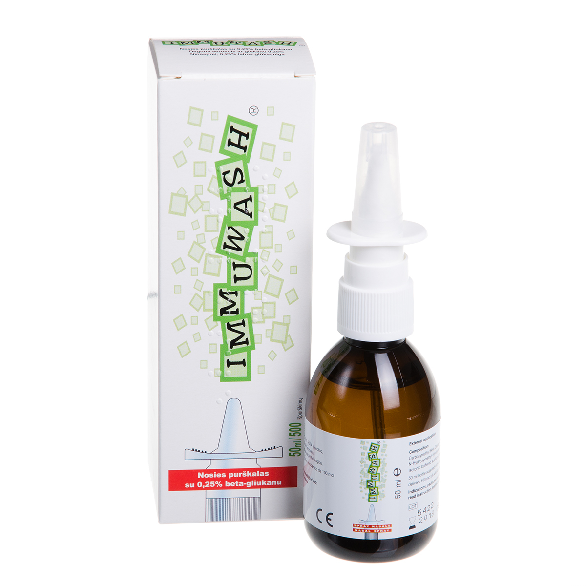 IMMUWASH, nosies purškalas, 50 ml