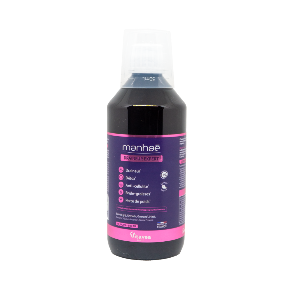 VITAVEA Manhaé Draineur lieknėjmo ekspertas, 500 ml