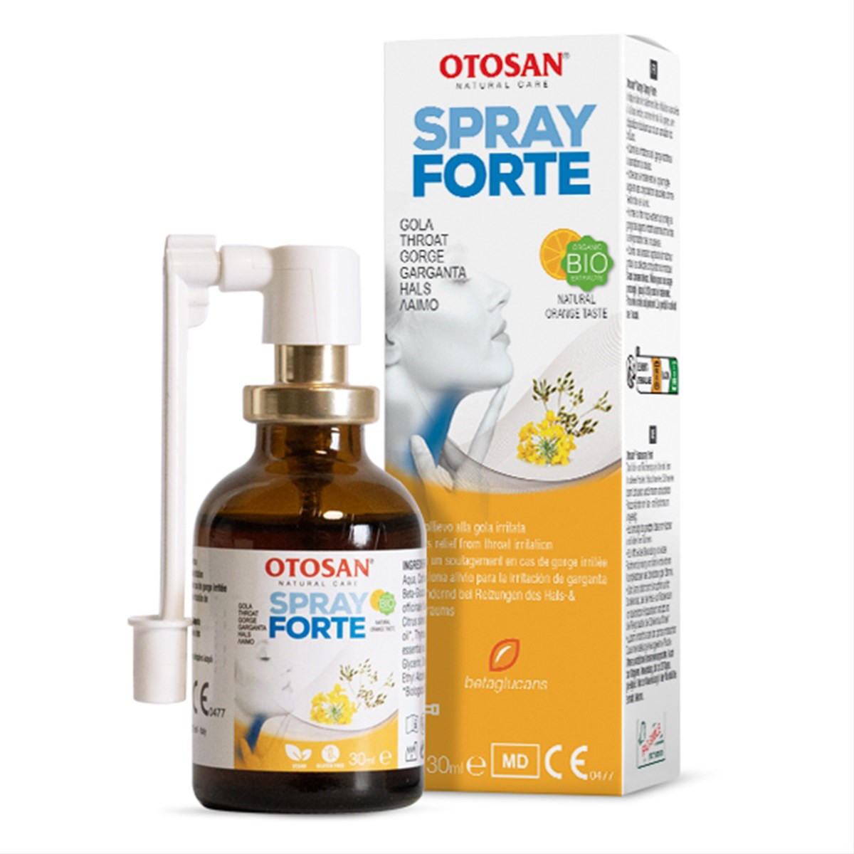 OTOSAN FORTE, gerklės purškalas, 30 ml